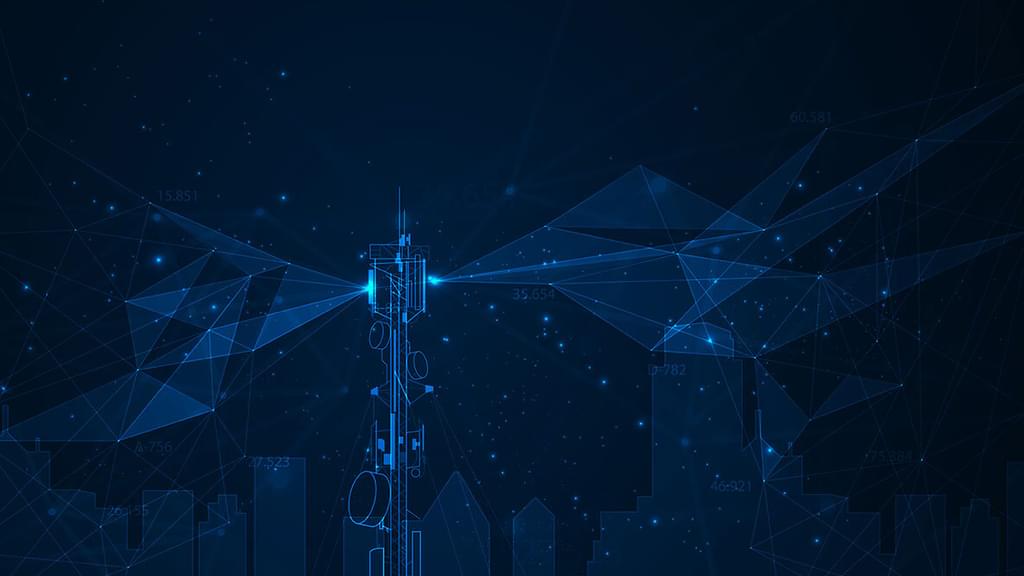Reportall animated telecom tower concept image stock 72